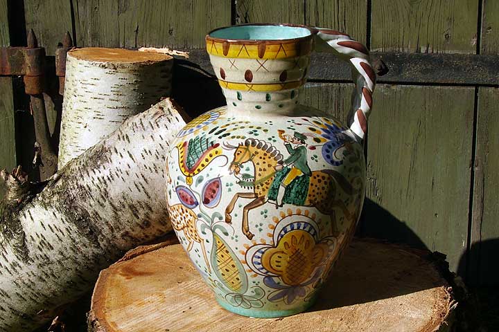 Künstlerkeramik Jägervase